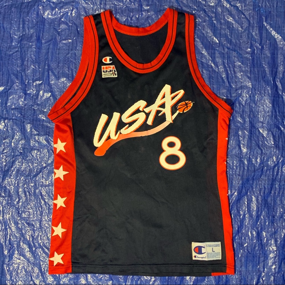 Vintage Champion Scottie Pippen USA Olympic Jersey